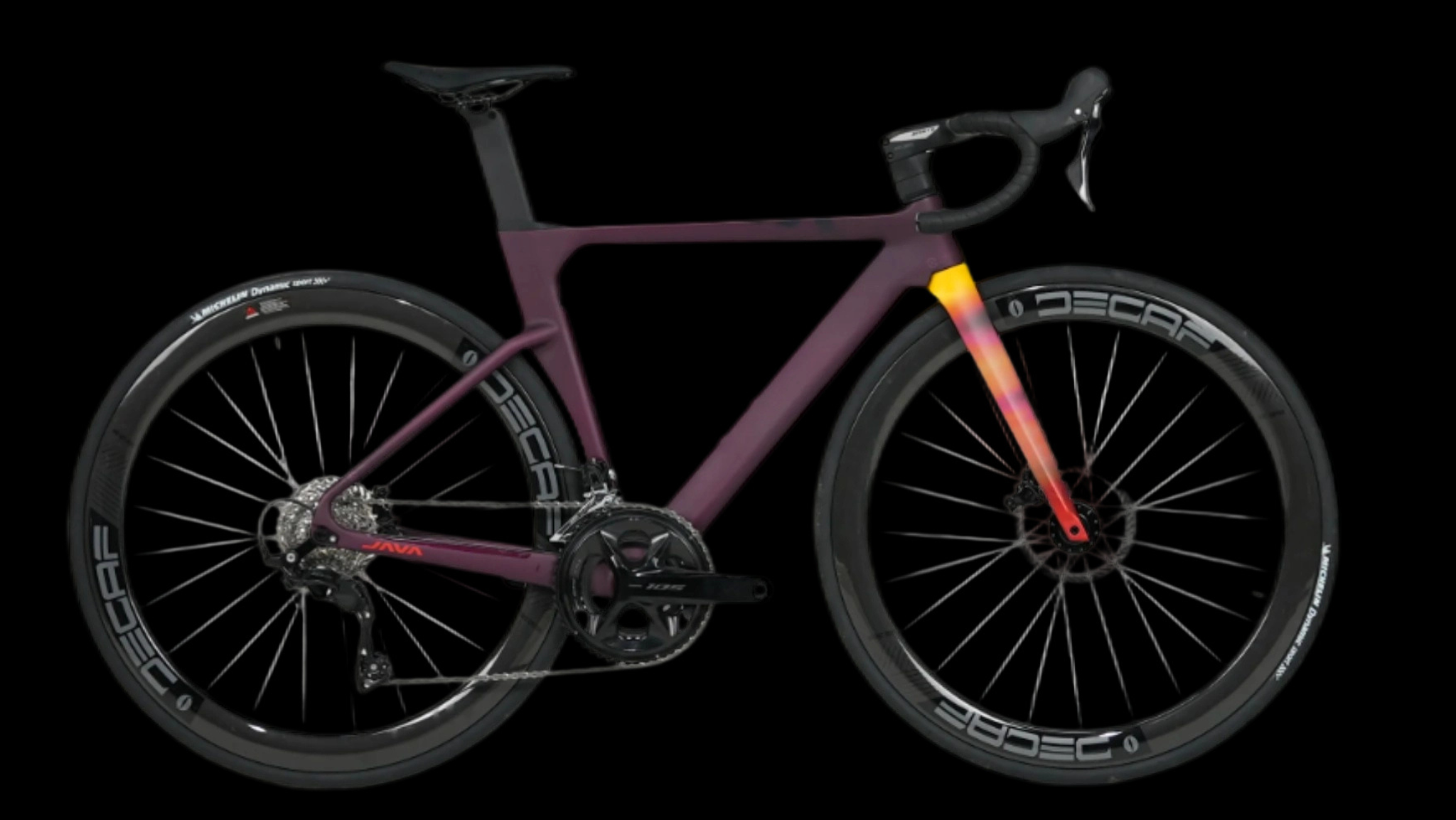 Fuoco Top 2025 Full Carbon Road Bike Complete 105 R7120
